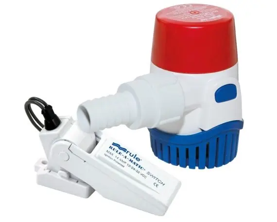 Gratis Retour Rule bilge pump 360 m. Level switch.12V