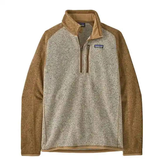 Superprijs Patagonia M's Better Sweater 1/4 Zip NAUT - L