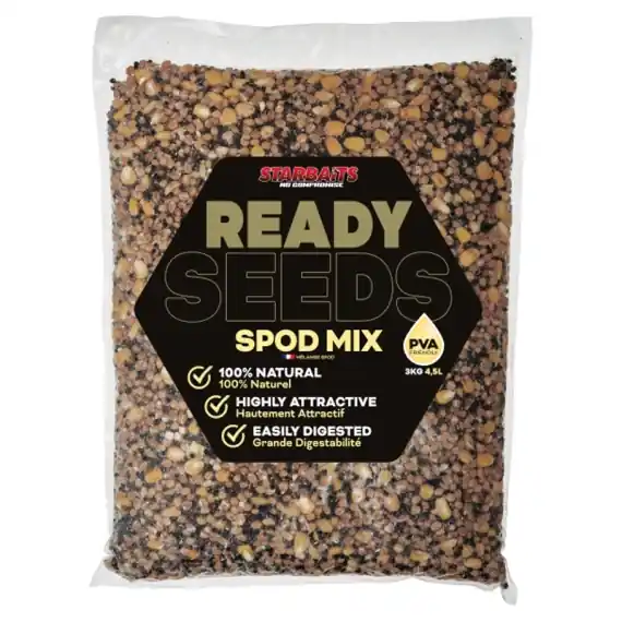 Goedkoop Starbaits Ready Seeds Spod Mix 3kg