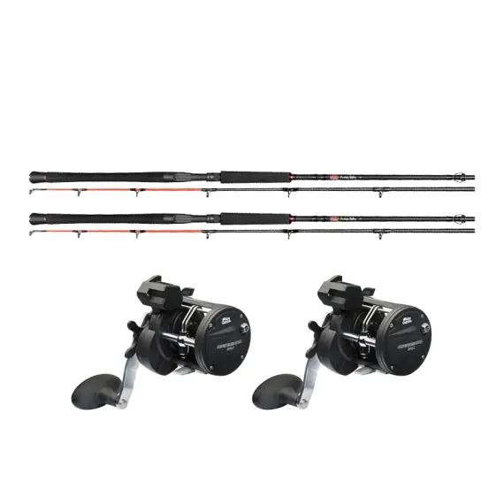 Beste Prijs Daiwa Söder Custom Predator Trolling & Abu Garcia Cardinal Combo 2-Pack