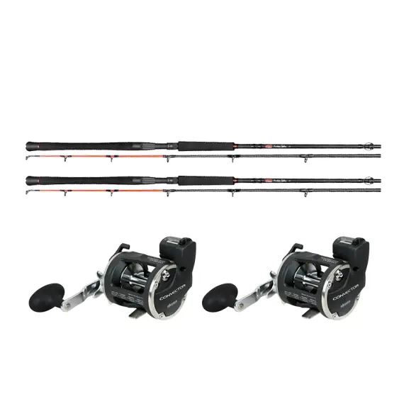 Daiwa Söder Custom Predator Trolling & Okuma Convector LC CV-20D Combo 2-Pack Aanbieding