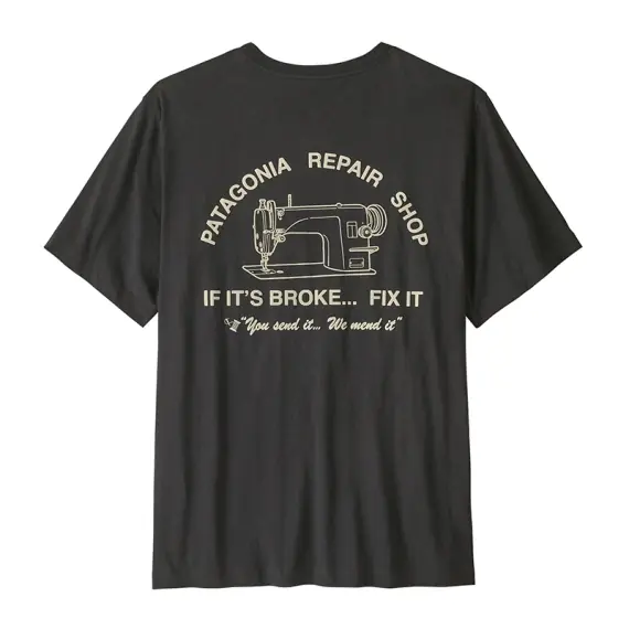 Koop Vandaag Patagonia M's Repair Shop T-Shirt INBK - L