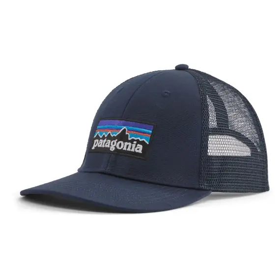 Patagonia P-6 Logo LoPro Trucker Hat New Navy Must-Have