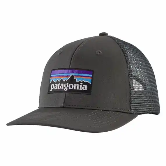 Patagonia P-6 Logo Trucker Hat Forge Grey Betrouwbaar