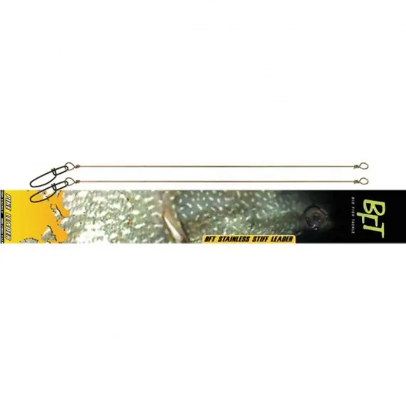 BFT Stiff Jerkbait Leader stainless 12 - 2-pak Beperkte Voorraad