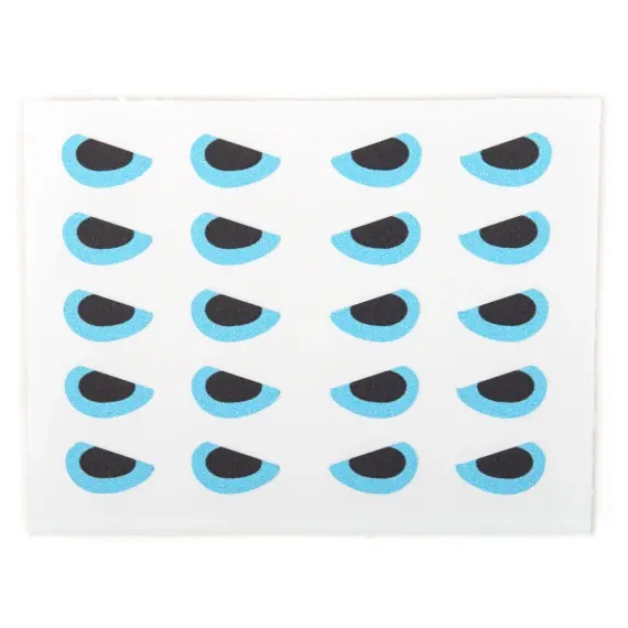 Gecertificeerd Angry Predator Eyes Light Blue 10mm