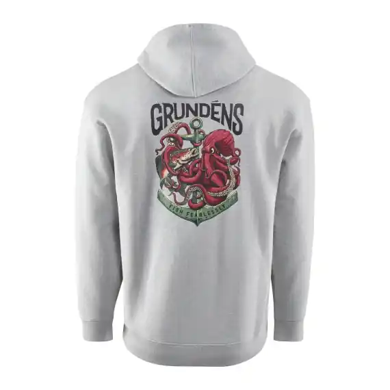 Dagaanbieding Grundéns Displacement DWR Hoodie Octo-Trout Athletic Heather - L