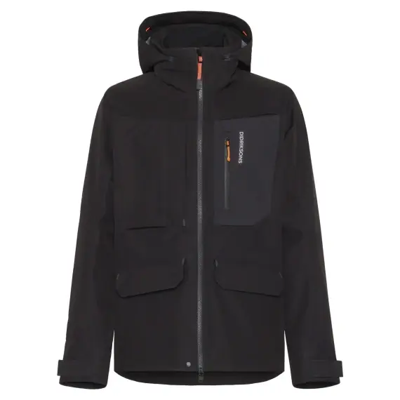 Didriksons Fractus USX Jacket 3 Black - S Op = Op