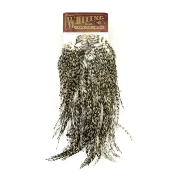 Whiting Coq de Leon Bronze Saddle, GD/ Med Dun Direct Verzonden