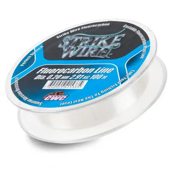Strike Wire Fluorocarbon 0,18mm/2,26kg - 100m, invisible Alleen Vandaag