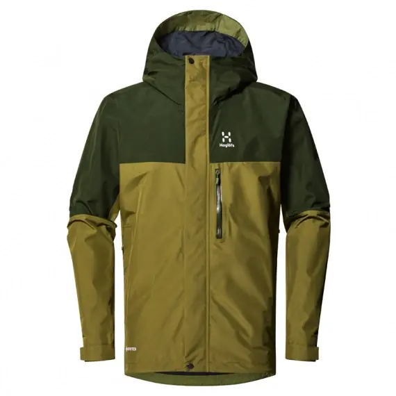 Bestel Nu Haglöfs Lark GTX Jacket Men Olive Green/Seaweed Green - M