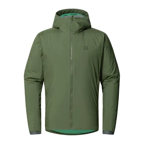 Direct Beschikbaar Haglöfs Mimic Alert Hood Men Seaweed Green - XXL