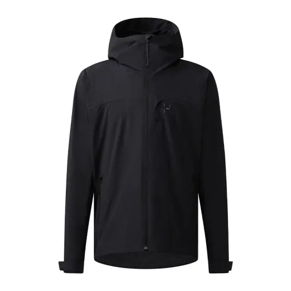 Seizoensaanbieding Haglöfs Ozka Proof Jacket Men True Black - S