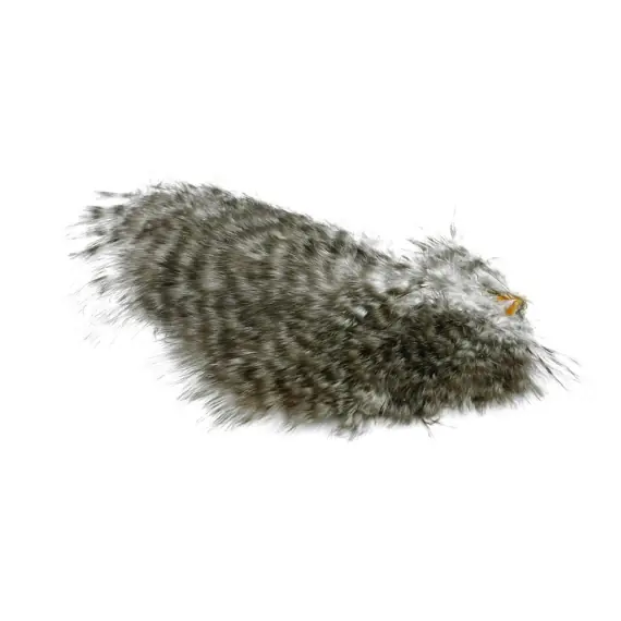 Whiting Mini Bird Fur - Black Speciale Aanbieding