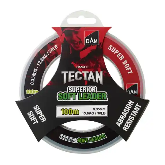 DAM Damyl Tectan Superior Soft Leader 100m - 0.80mm Aanbieding