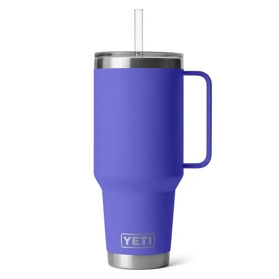 Nieuw Yeti Rambler 42 Oz Straw Mug - Ultra Marine Violet