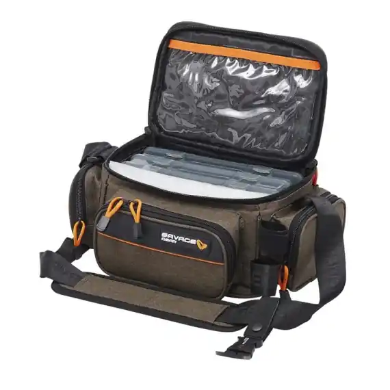 Savage Gear System Box Bag S 3 Boxes 5 Bags 15x36x23cm 5.5L Premium