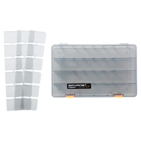 Hete Deal Savage Gear Lurebox 6B Smoke 36x22.5x5cm