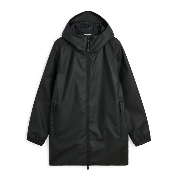 Tretorn Reed Insulated Raincoat, Black - M Rechtstreeks Van De Fabrikant