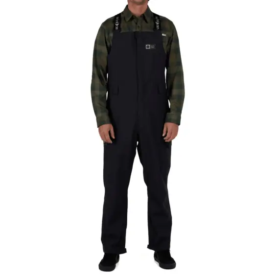 Salty Crew Long Range Bib Black - S Voordeelprijs