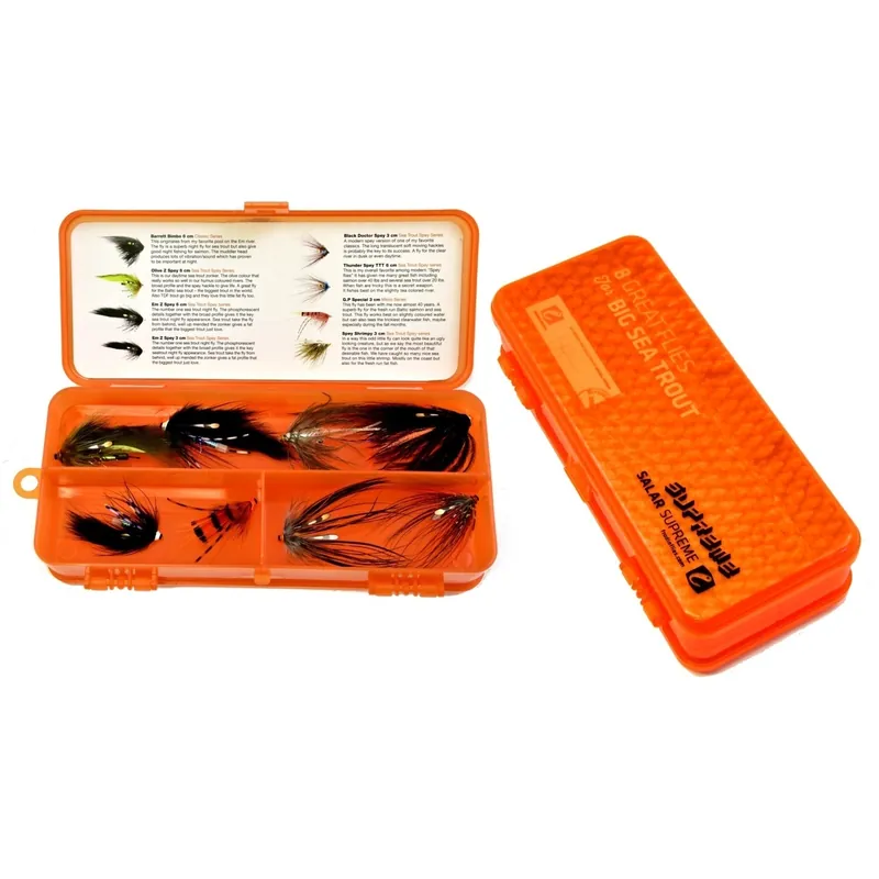 "Frödin 8 Great Flies for Big Sea Trout" Voordeelprijs