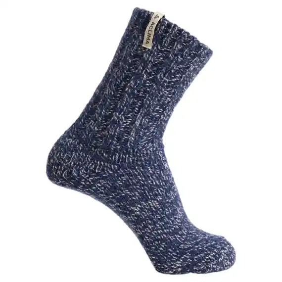 Betrouwbaar Aclima Norwegian Wool Socks Grey/ Navy - 36-40