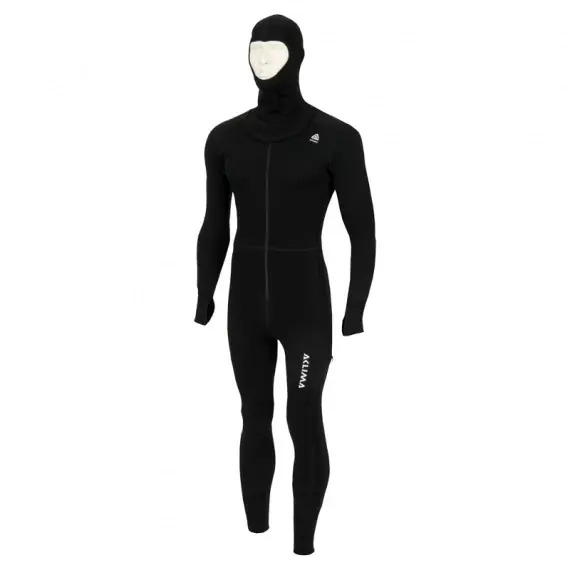 Aclima WarmWool Overall M's Jet Black - S Nieuw