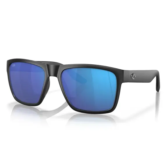 Costa Paunch XL Matte Black Blue Mirror 580G Gratis Retour