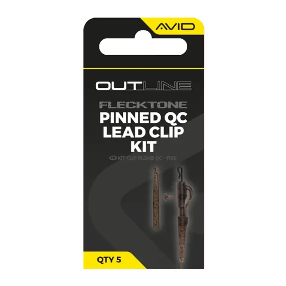 Veilige Betaling Avid Outline FleckTone Pinned QC Lead Clip Kit