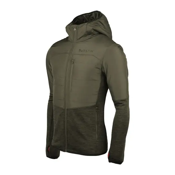 Westin Thermo Knit Jacket Beluga Green - Large Favoriet