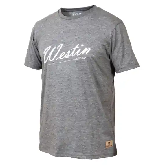 Bestel Nu Westin Old School T-Shirt M Grey Melange