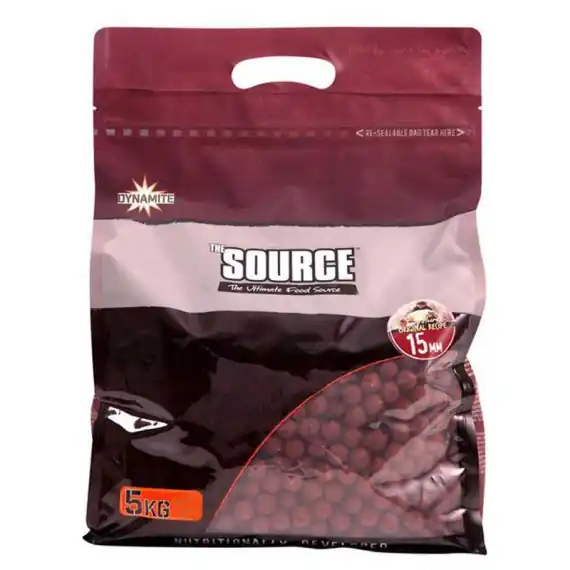 Betrouwbaar Dynamite Baits The Source Boilies 5kg - 15mm