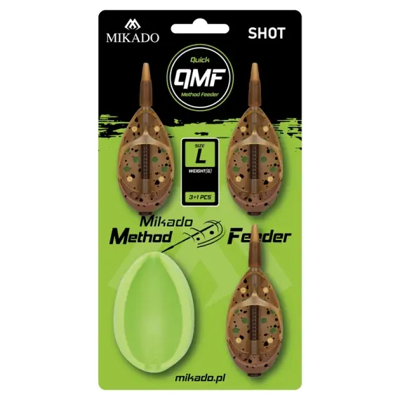 Mikado Method Feeder Shot Q.M.F. Set L Gereduceerde Prijs