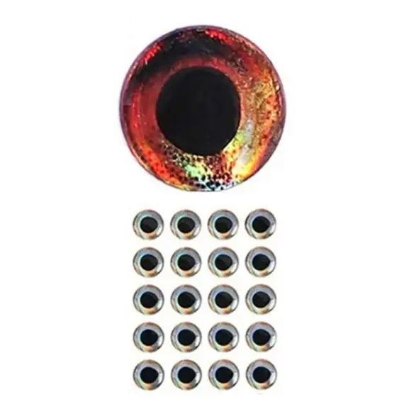 Nu Kopen Semperfli 3D Epoxy Eyes 3mm - Pearl