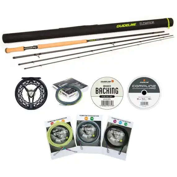 Lage Kosten Guideline Elevation Twohanded Fly Combo - 12' #7/8