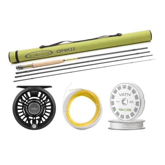 Alleen Vandaag Vision ONKII Dry Fly Taper+ Flugset - 8'0'' #4