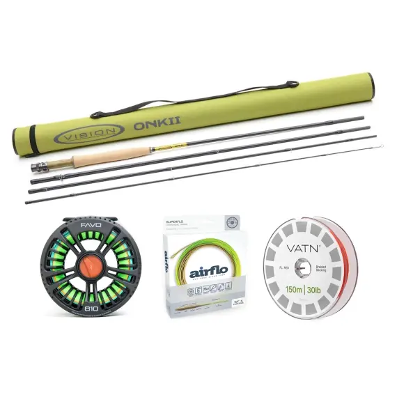 Vision ONKII Universal Taper Combo - 9' #6 Favoriet