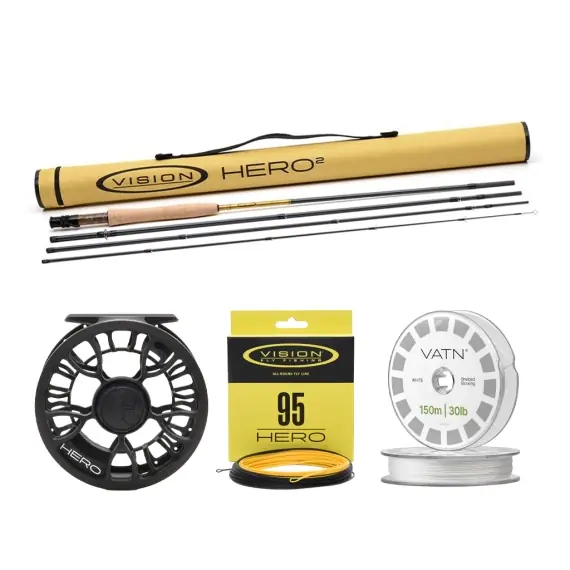 Veilige Betaling Vision Trout HERO² Flugset 9'6'' - #7