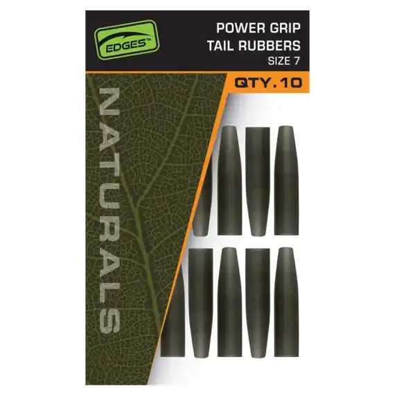 Koop Online Fox Edges Naturals Power Grip Tail Rubbers - Size 7x10