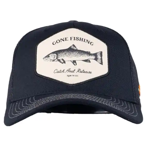 Flitsaanbieding SQRTN Catch Trucker Cap Black