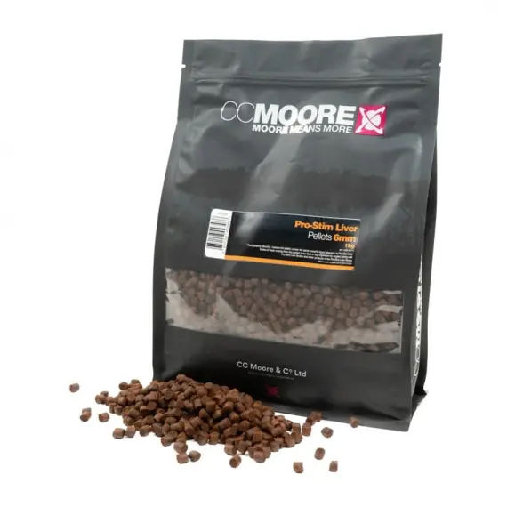 Meest Verkocht CC Moore Pro-Stim Liver Pellets 6mm - 1kg