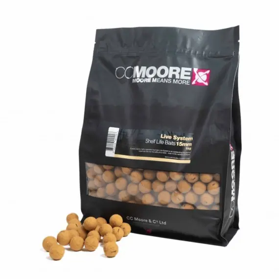 CC Moore Live System Boilies 1kg - 24mm Op = Op