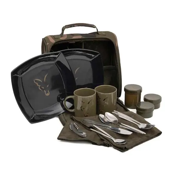 Fox Camolite 2 Person Dinner Set Op = Op