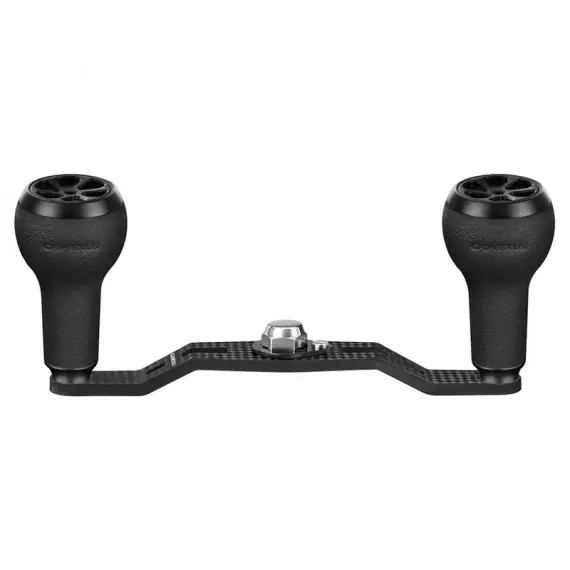 Gomexus 105mm Carbon Handle with 27mm TPE Knob 8x5mm - Full Black Express Levering