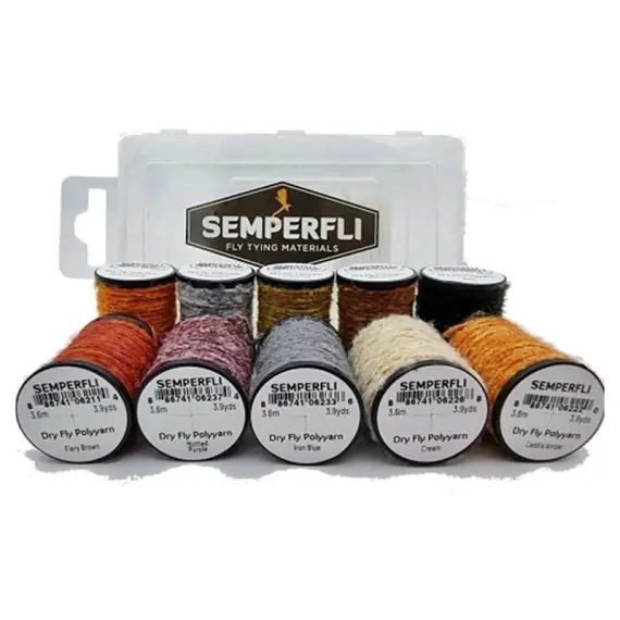 Gratis Retour Semperfli Dry Fly Polyyarn Collections General Dry Fly Collection