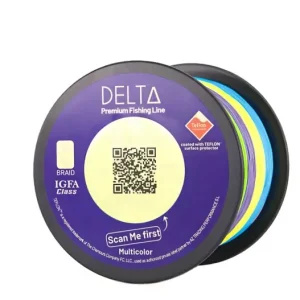 Weekendaanbieding DELTA Teflon X8 Braid Multicolour 0.269mm 36 LBS 150m