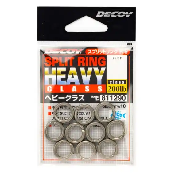 Decoy R-5 Split Ring, Heavy Class, #8 Lage Kosten