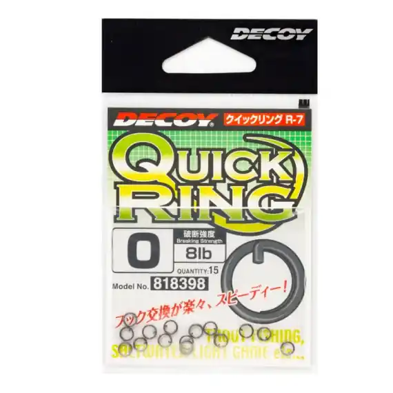 Decoy R-7 Quick Ring, #0 Exclusieve Aanbieding