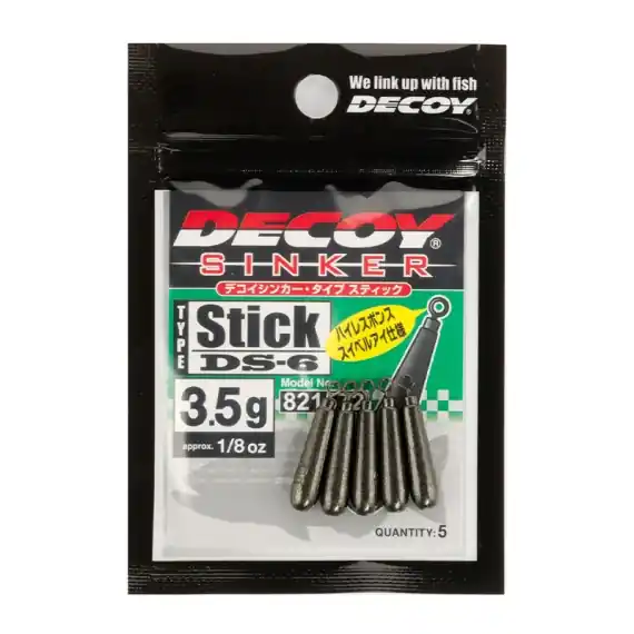 Decoy DS-6 Sinker Type Stick - 5g Betrouwbaar