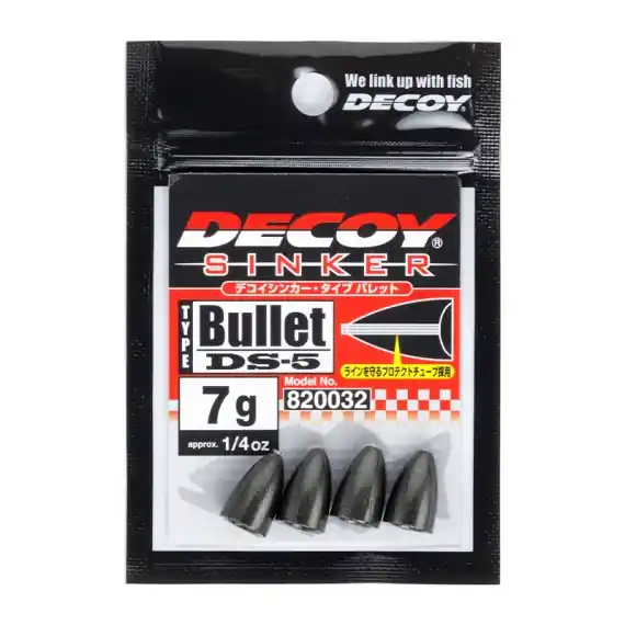Decoy DS-5 Sinker Type Bullet - 9g Beperkte Voorraad